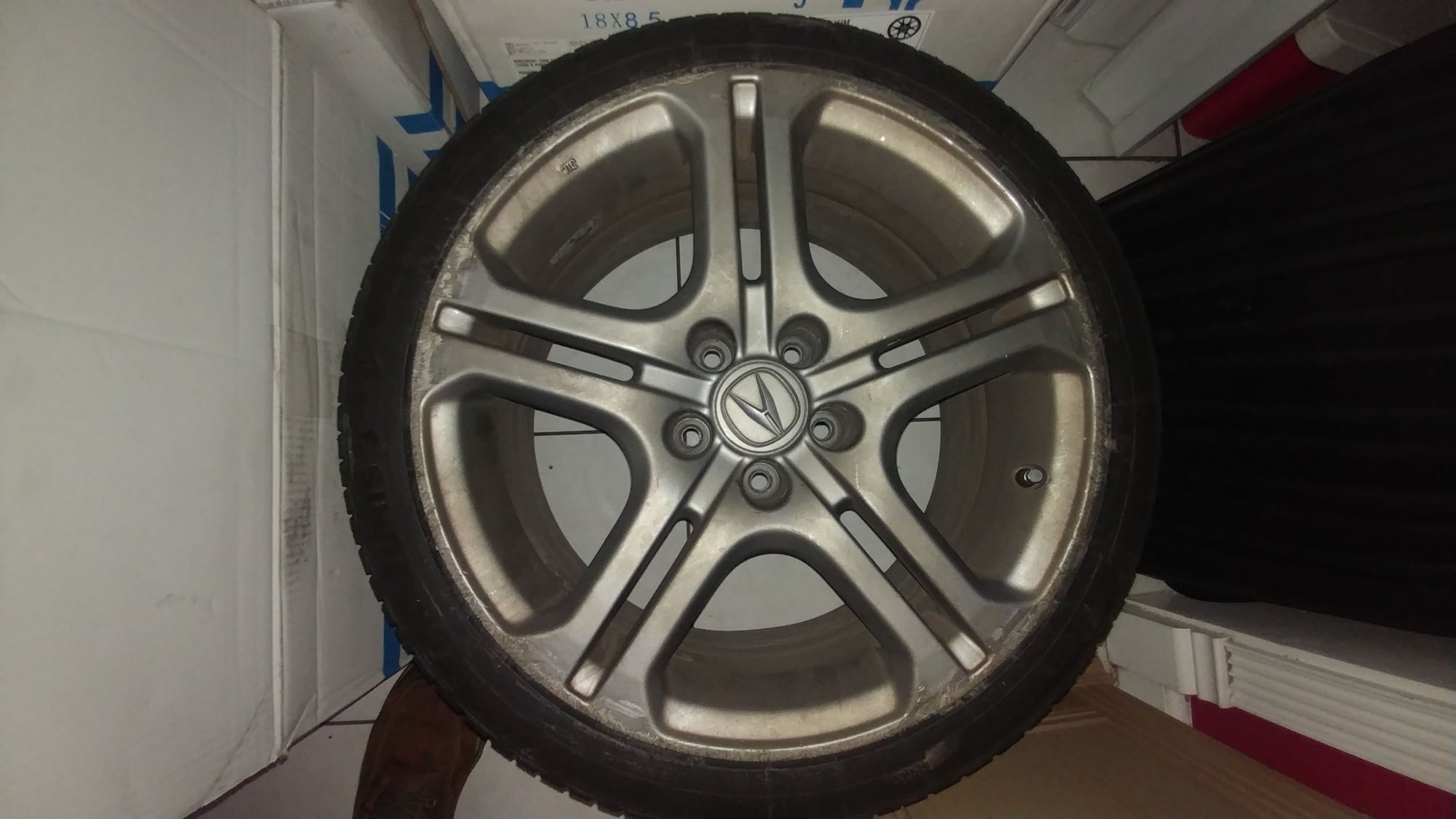 2008 Acura TL - 18x8.5 A-Spec Wheels - Wheels and Tires/Axles - $300 - Houston, TX 77053, United States