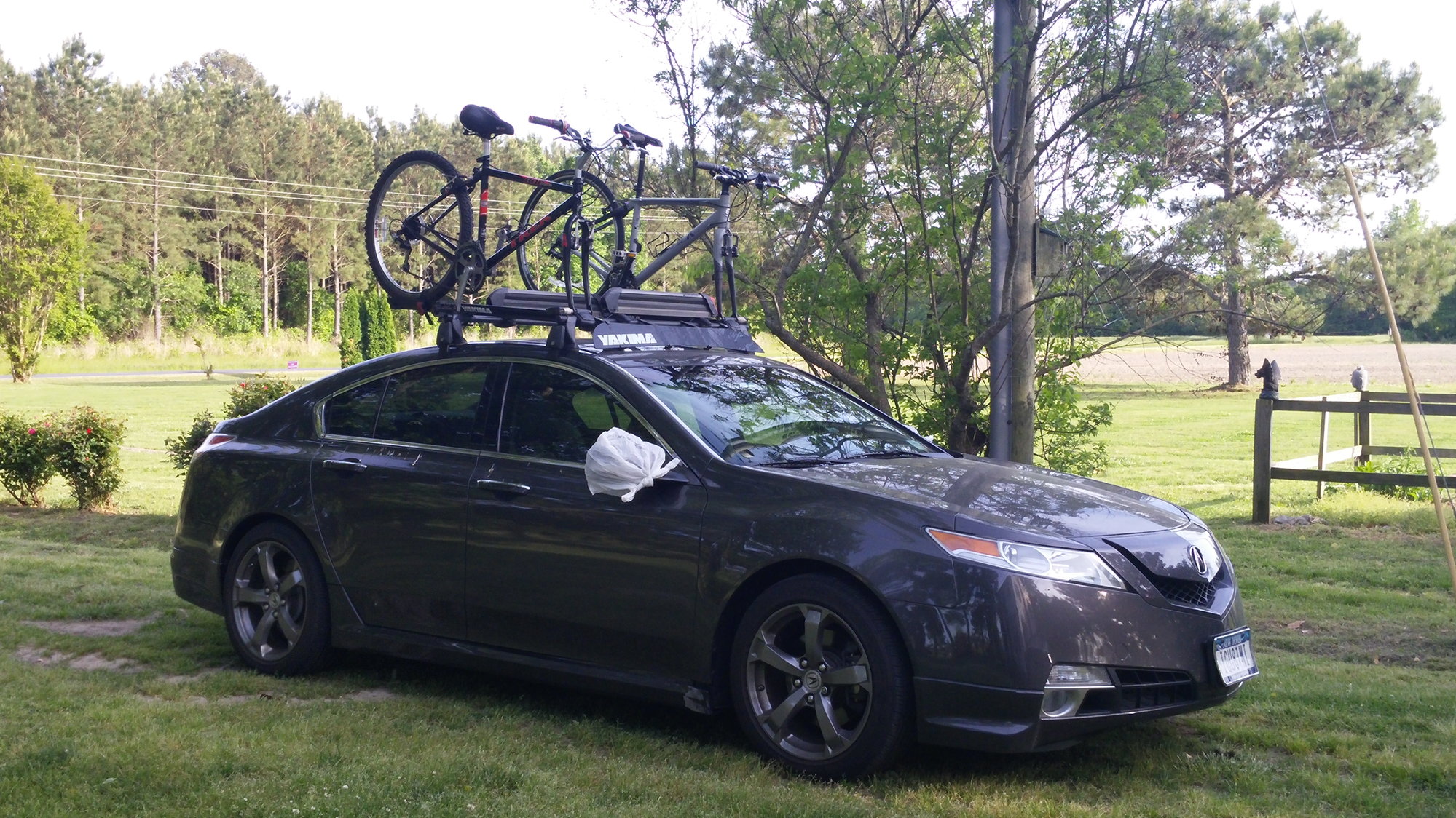 acura tl bike rack