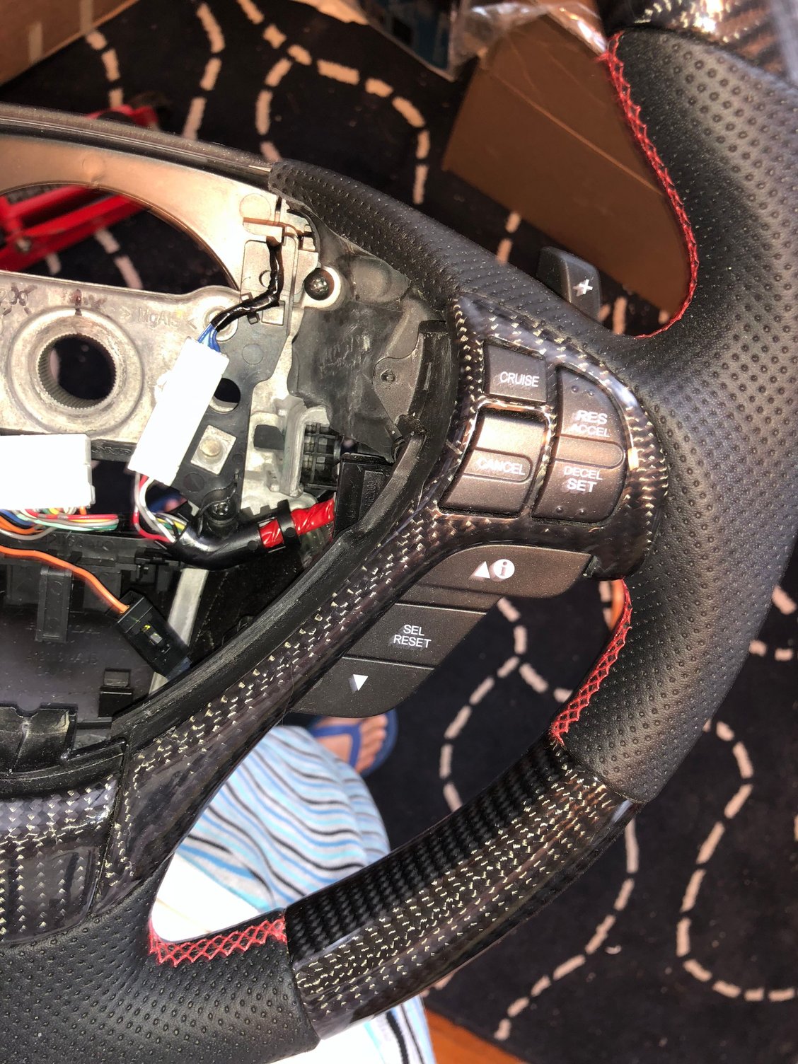 Steering/Suspension - FS: Carbon Fiber Steering Wheel for ILX or RDX $625 OBO - Used - All Years Acura ILX - All Years Acura RDX - Little Ferry, NJ 07643, United States