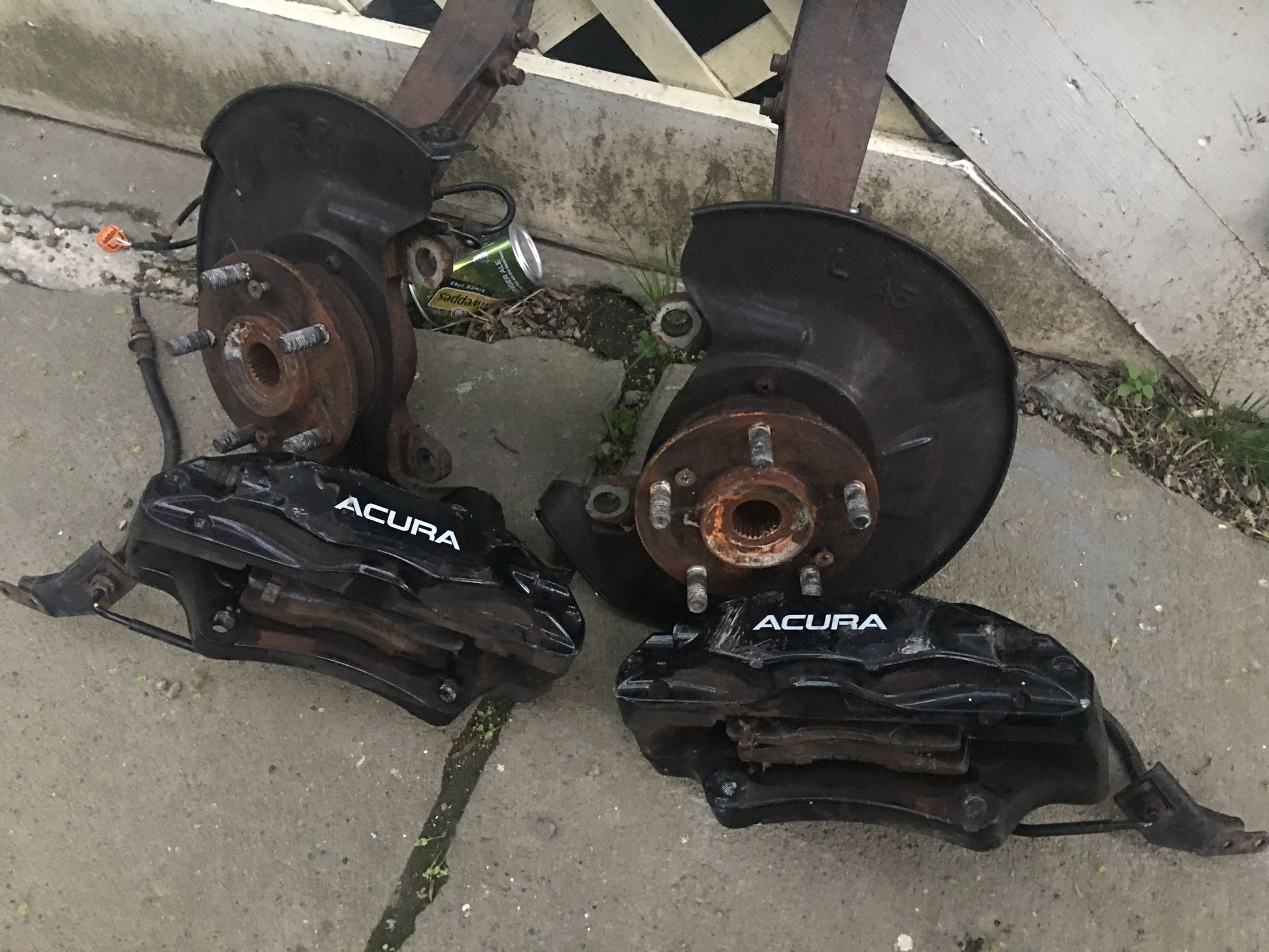 Brakes - FS: Acura Tl Brembo calipers and spindles - Used - 2004 to 2008 Acura TL - Boston, MA 02124, United States