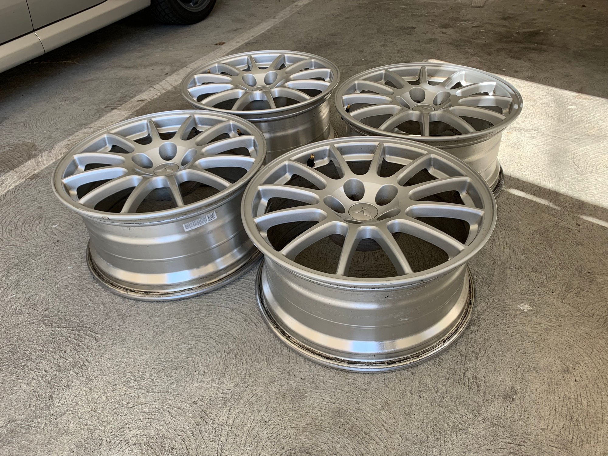 Wheels and Tires/Axles - SOLD: OEM Evo X GSR Enkei Wheels - Used - San Jose, CA 95110, United States