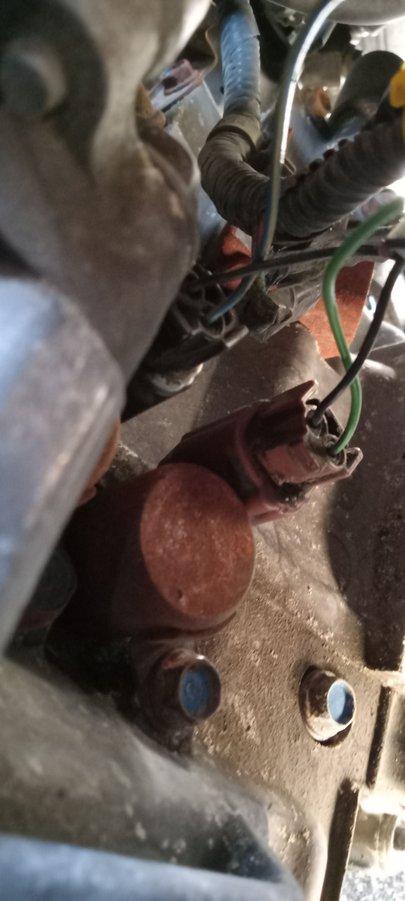 This bottom one under starter.