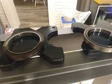 The old and the new bearing.