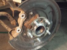 strip brake pads, disc, and all