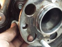 longer studs can be removed and installed without remove the bearing housing