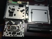 Removed DVD drive