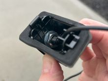Test Fit Aftermarket Reverse Camera (Front)