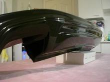 Rear Lip, Base(Painted Grey Plastic Piece)