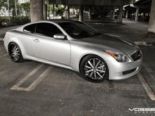 Infiniti G37 with Vossen Wheels