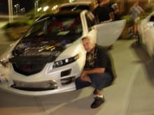 Me and The white TL that was featured at Hot Import Nights in NC 08