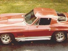 1967 StingRay Coupe. 427ci 435HP 3X2 carburation Chevrolet Performance Road Racing Headers & Sidepipes 4MT 3:70-1 Posi Rear.