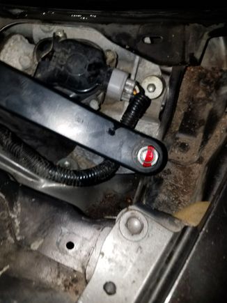 NOTE:  default position when you install the new/replacement motor is "summer," so make sure the arms are all the way down, or you'll have to re-adjust later.