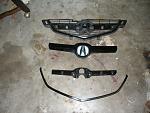 parts removed from grill