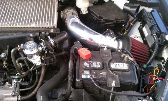 Forge BPV with my Weapon R intake and AEM Dry flow Filter