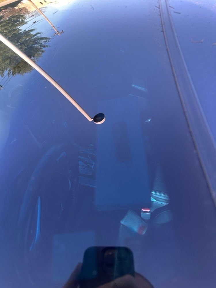 From outside the car