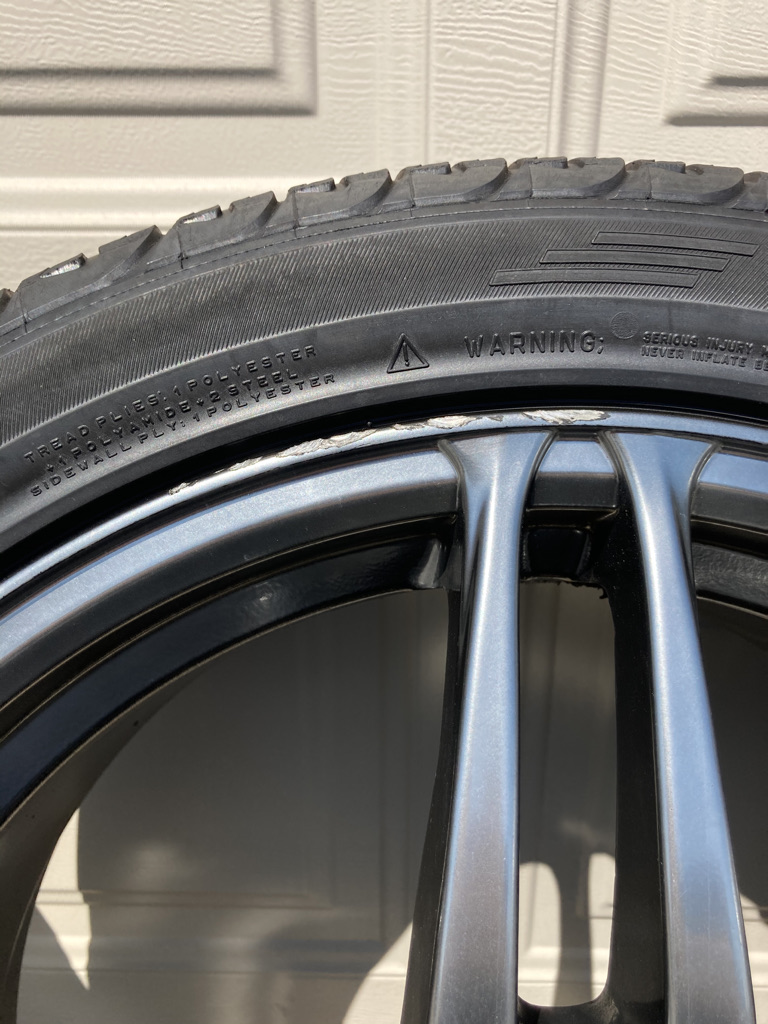 Wheels and Tires/Axles - FS: 5 Wheels & Tires - Exel Ennio 18x8 5x114.3 on Michelin Pilot Sport A/S+ 245/40/18 - Used - 0  All Models - Naperville, IL 60564, United States
