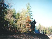 This is my cousin on his first dirtbike. It's an 83 RM 250...he's getting good on it.                                                                                                                   