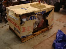1986 Honda ATC 250R in original crate
