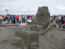 Ocean Shores Sand Sculpting contest