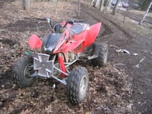my 450r, check out the iron cross bumper                                                                                                                                                                
