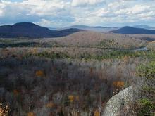 A lookout off one of the trails. Nice fall colors.                                                                                                                                                  