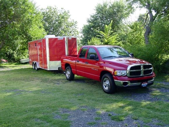 This should haul my trailer much easier than my old Dakota did!!!!                                                                                                                                      
