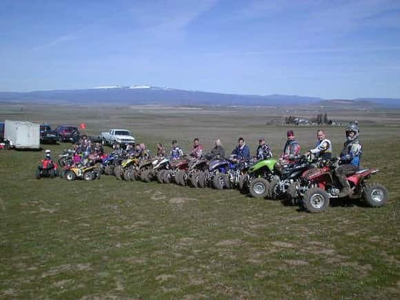 Practice group for 4hr GP,,,at Eddieville track in Goldendale, WA                                                                                                                                       