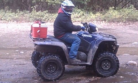 CNC's and his King Quad