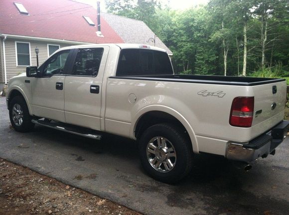 2008 f150 lariat supercrew 5.4l triton / 6' bed