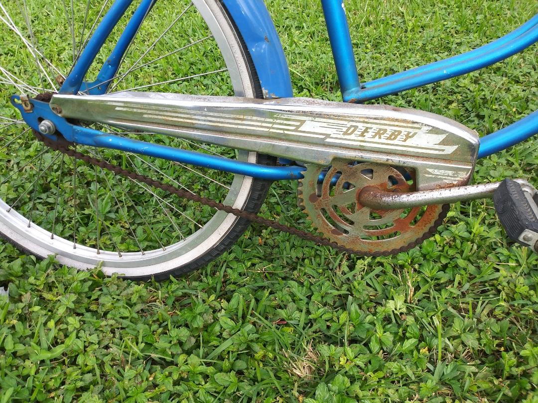 vintage derby bicycle