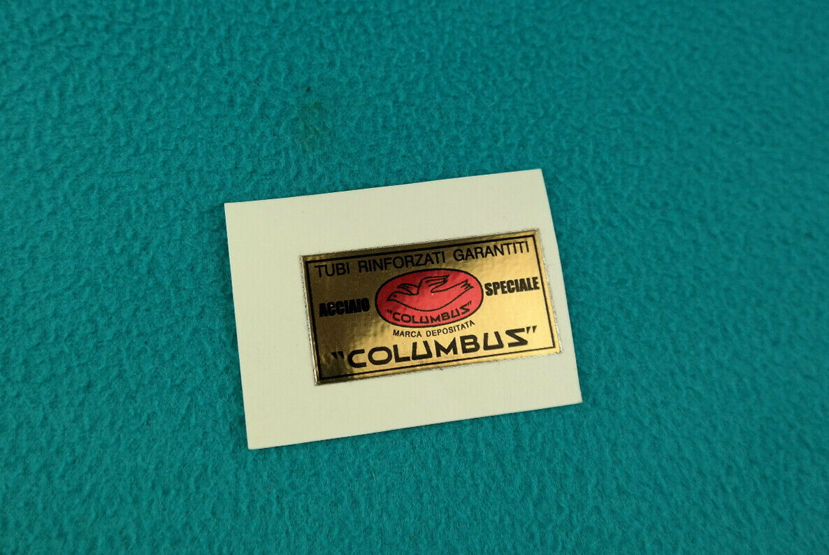 NOS 'Columbus SLX New' Seat Tube And Forks Decal Set Original Not Reproduction 