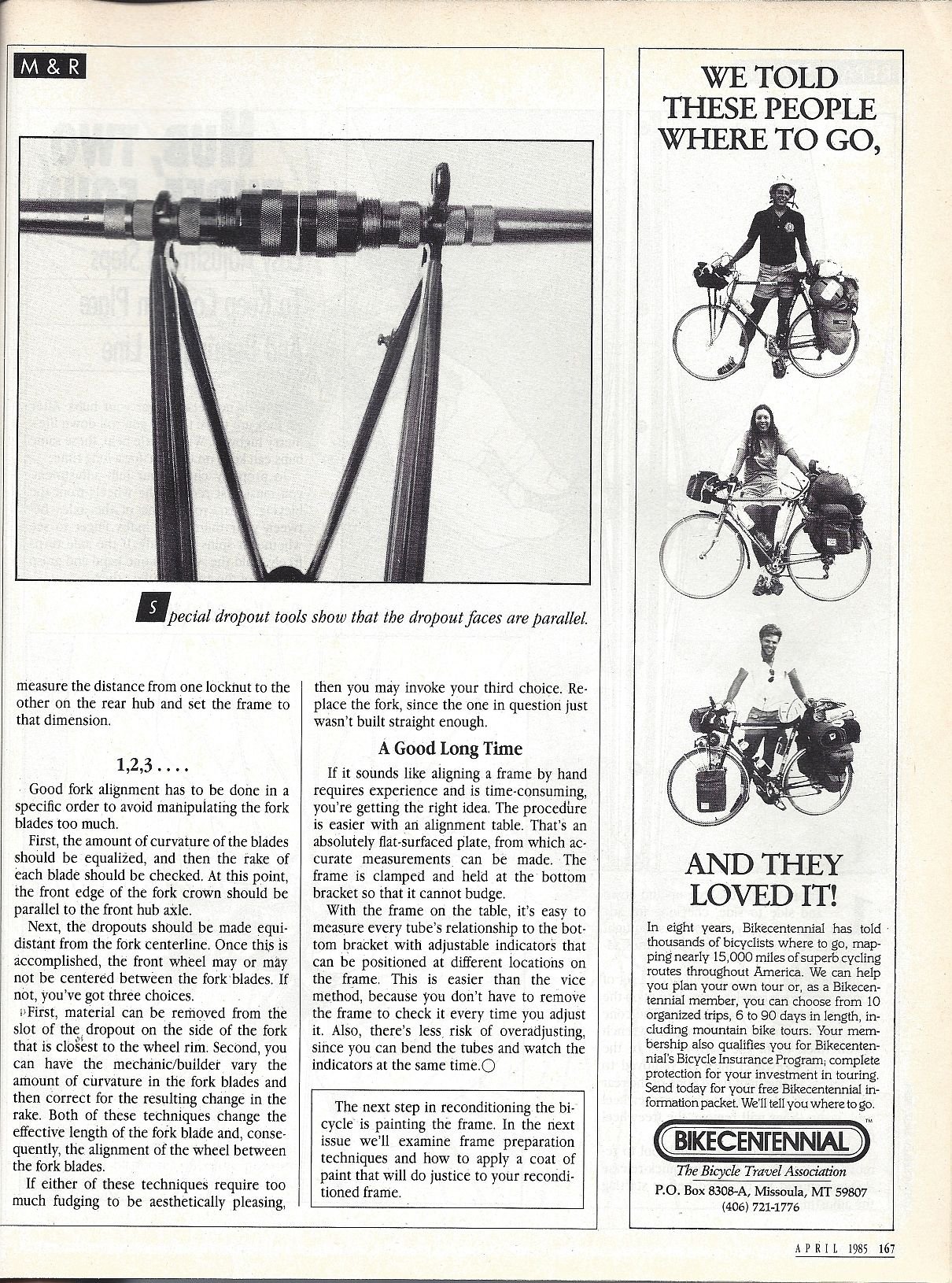 Frames and Framebuilding (1984) Frame Reconditioning Pt 3 Alignment