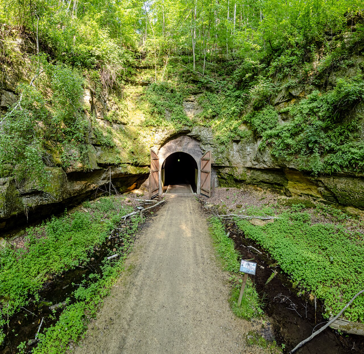 Elroy-Sparta Wisconsin State Trail Tunnel #1