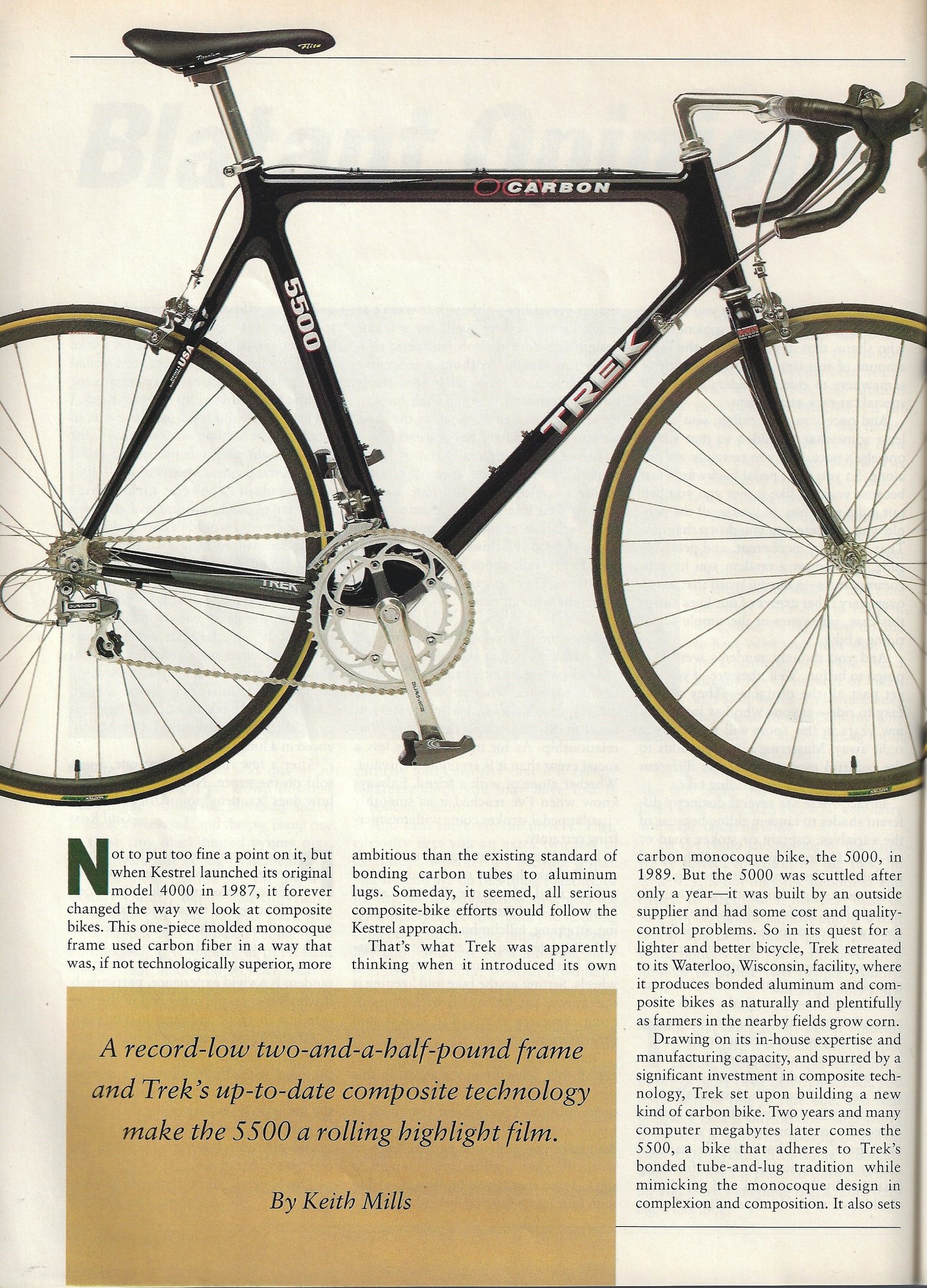 Road Test/Bike Review (1992) Trek 5500 - Bike Forums