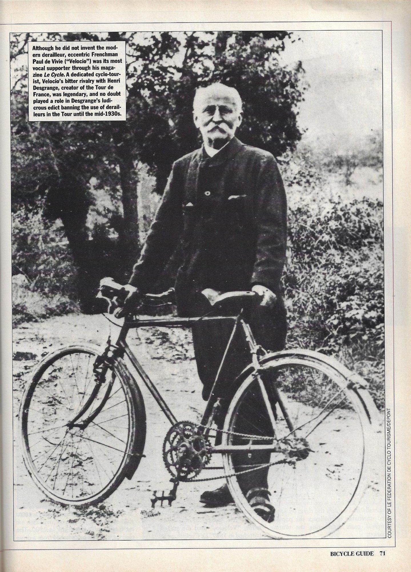 A Thousand Fathers Early History of the Rear Derailleur Bike Forums