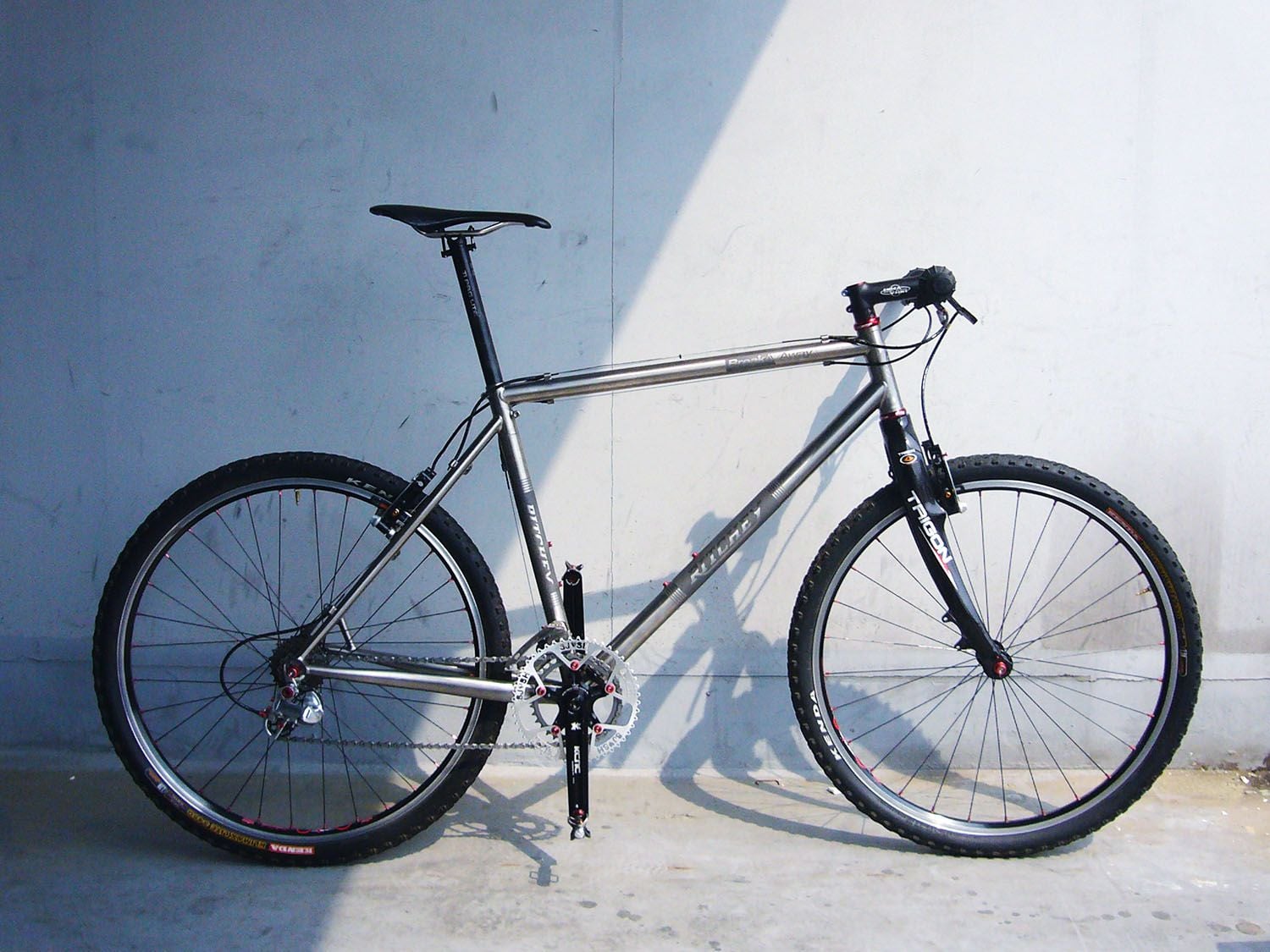 ritchey breakaway titanium gravel travel bike
