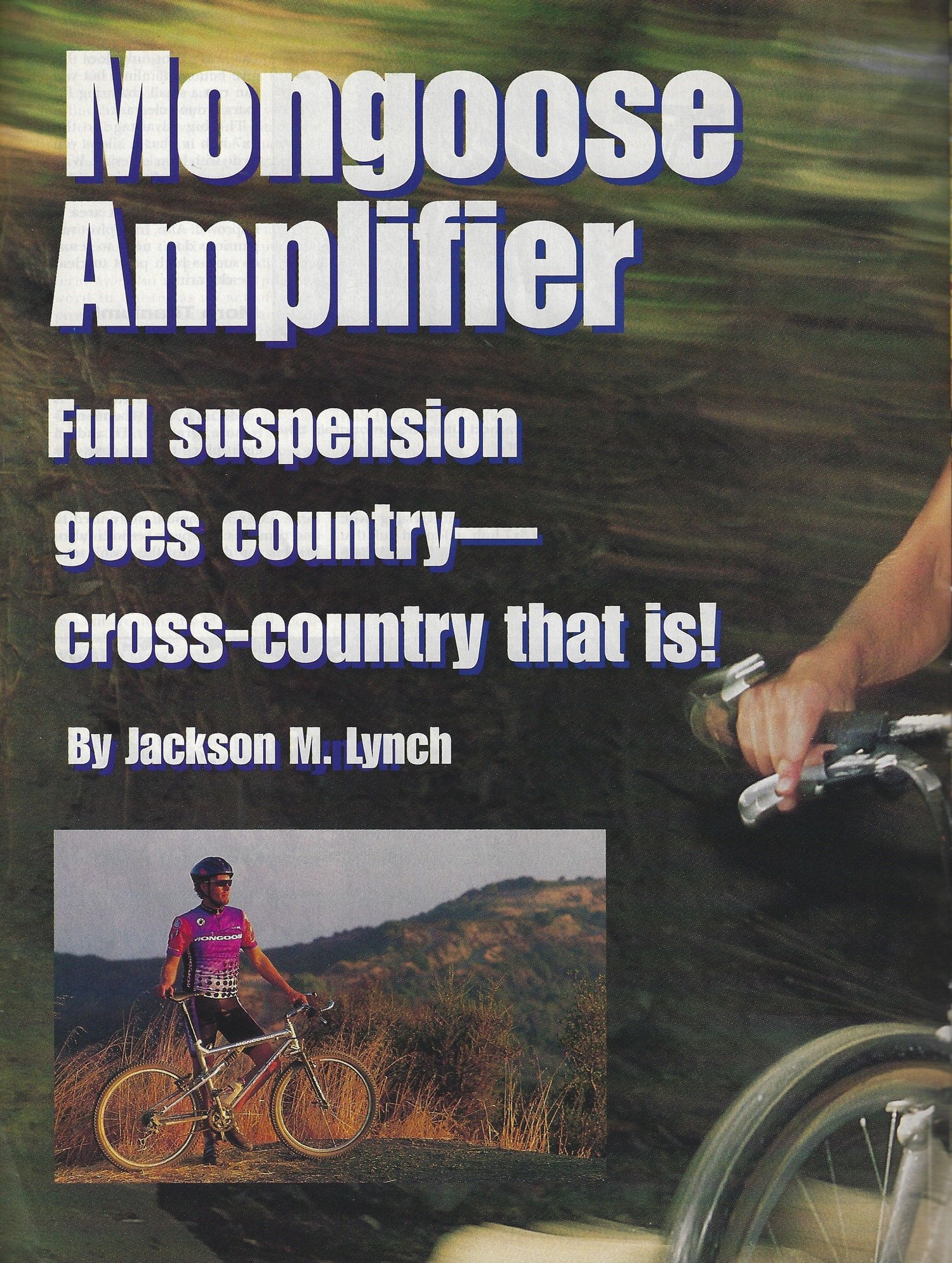Road Test/Bike Review (1994) Mongoose Amplifier (mtb) - Bike Forums