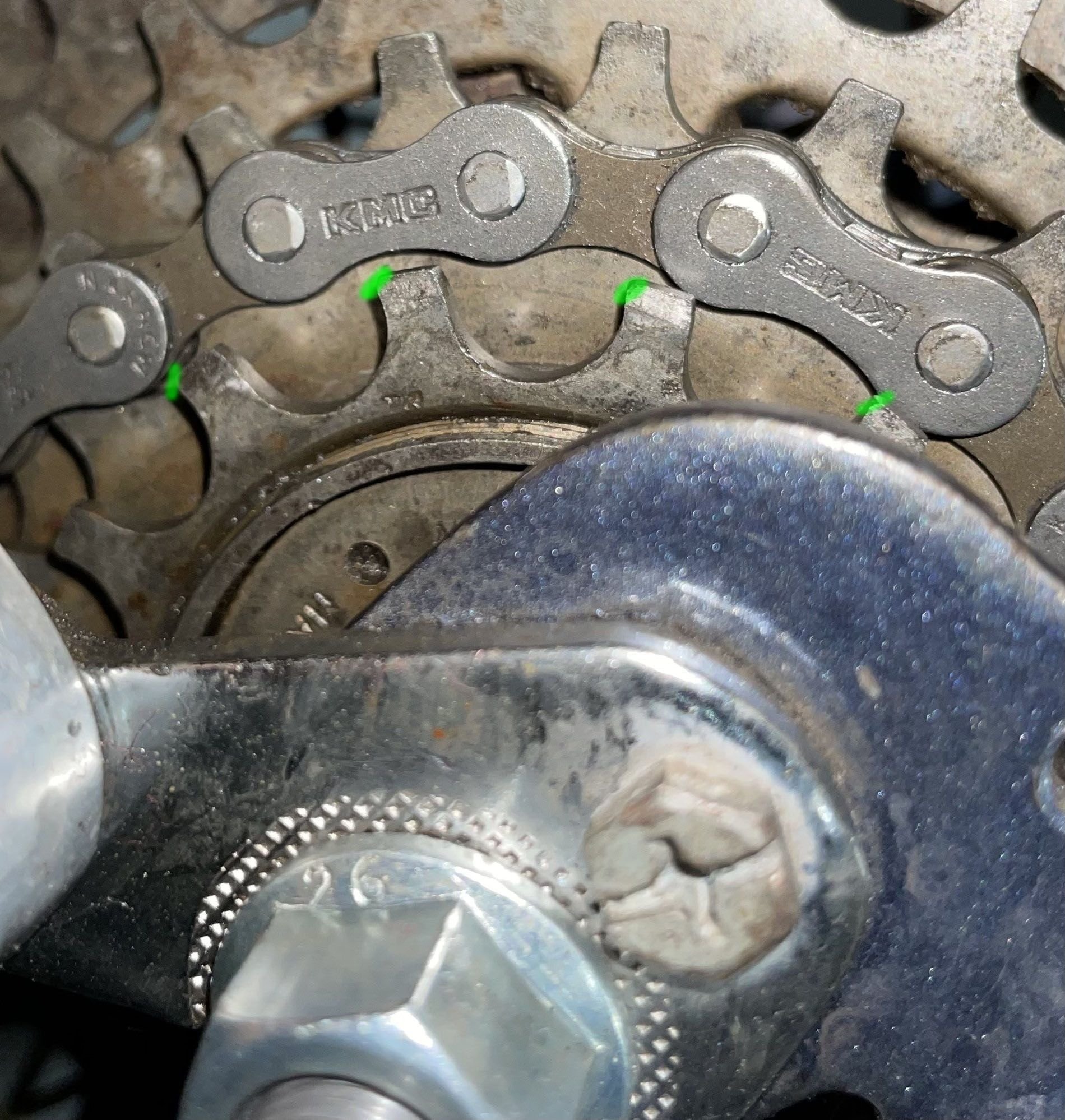 Bike Forums Chain skip/ jumping teeth in 6th/12th gear