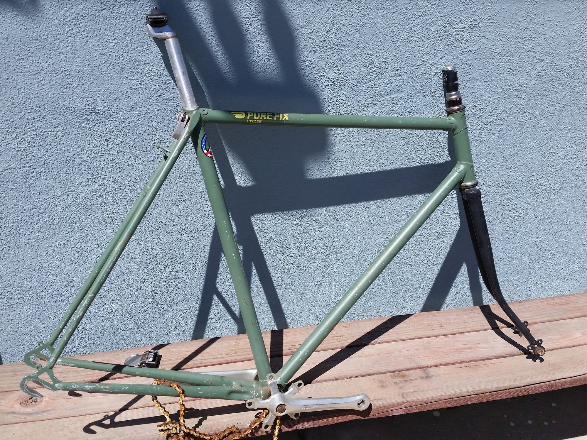 bike frame restoration