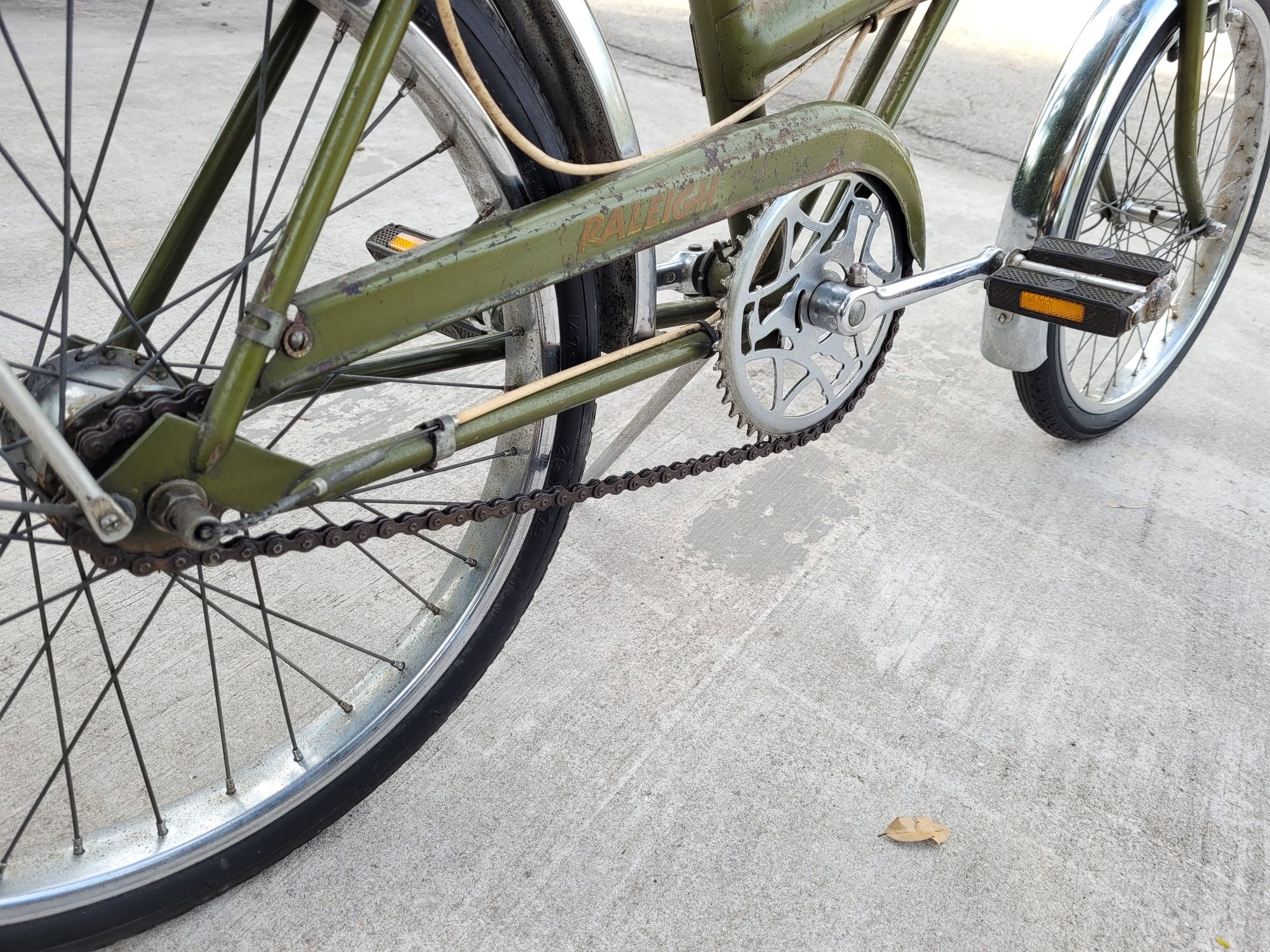 1970 Raleigh Twenty Bronze Green Bike Forums