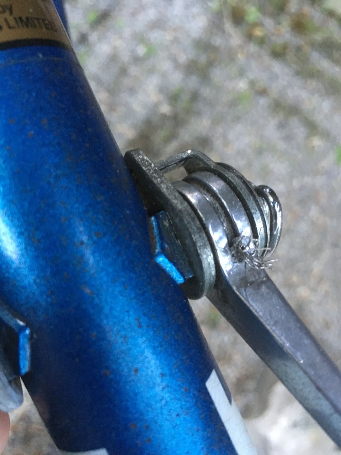Nub stuck in friction shifter Bike Forums