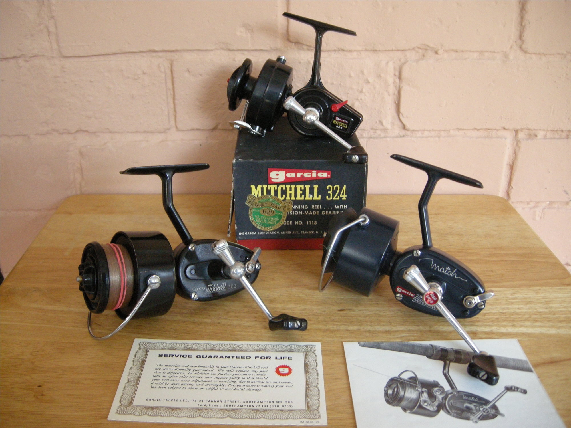 1 NEW OLD STOCK GARCIA MITCHELL 321 FISHING REEL BAIL NOS 81228