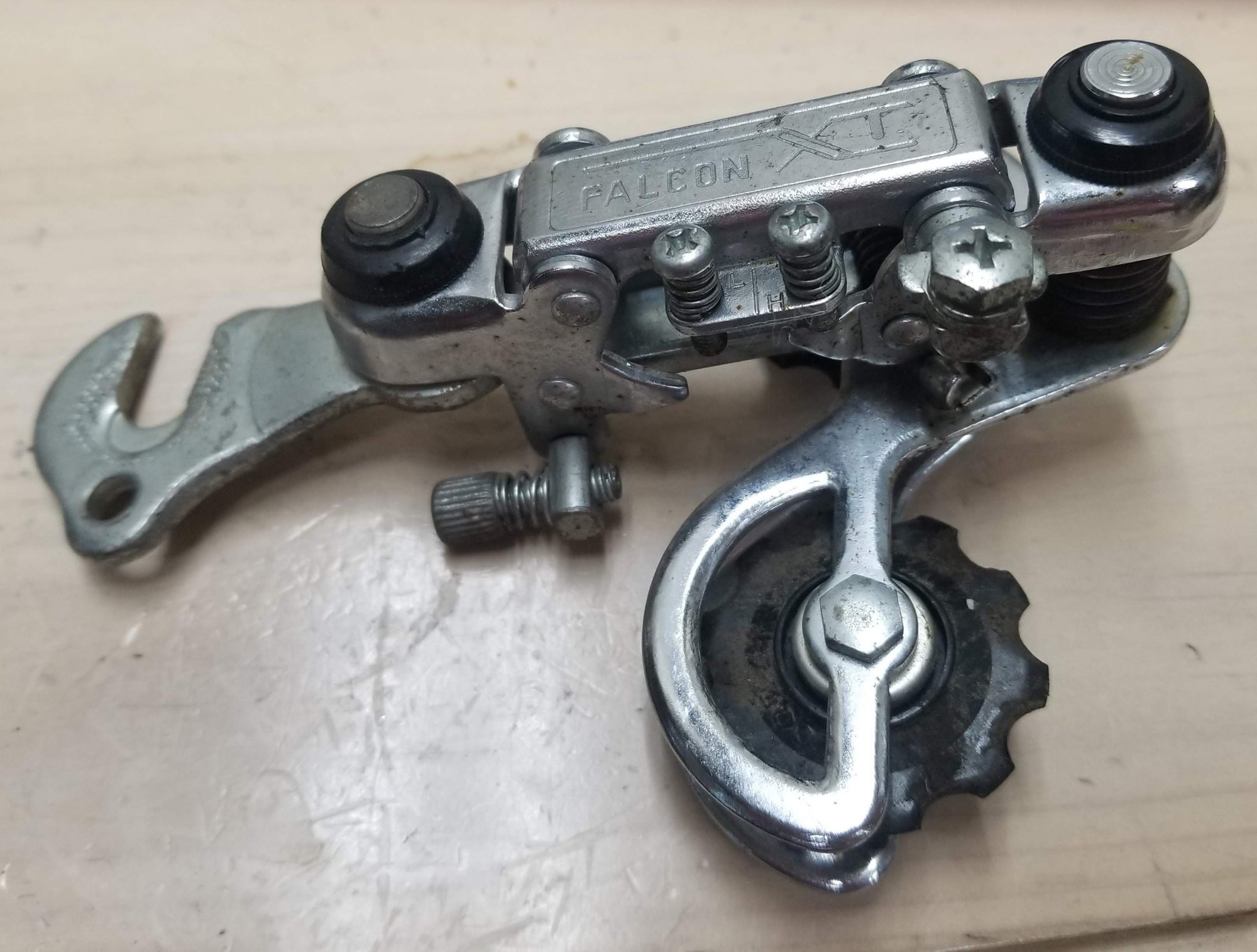 falcon index system derailleur