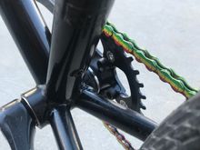 No chainstay bridge