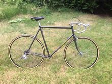 25mm tires. Saddle and stem height about right