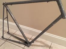 Bare frame. 
