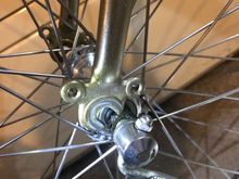 Double front eyelets