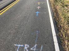 This particular road has been used for several organized rides.