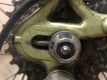 Shimano dropouts.