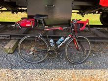 Today’s rig. Arkel rack with overnight bag plus a front bar bag